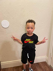 Suits sports children summer sportswear handsome boys and girls 2024 new children's clothing