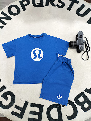 Boys summer suits sports children sportswear handsome boys and girls 2024 new children's clothing