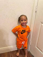 Summer suits sports children sportswear handsome boys and girls 2024 summer clothing