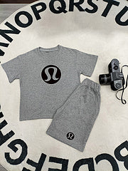 Boys summer suits sports children sportswear handsome boys and girls 2024 new children's clothing