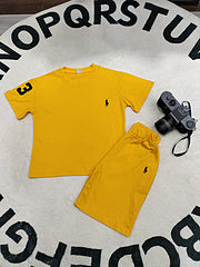 Children's summer suits sports sportswear handsome boys 2024 new children's clothing