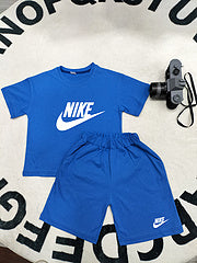 Summer suits sports children sportswear handsome boys and girls 2024 summer clothing