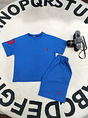 Children's summer suits sports sportswear handsome boys 2024 new children's clothing