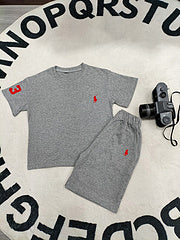 Children's summer suits sports sportswear handsome boys 2024 new children's clothing