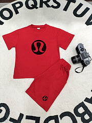 Boys summer suits sports children sportswear handsome boys and girls 2024 new children's clothing