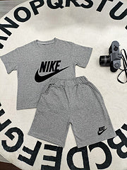 Summer suits sports children sportswear handsome boys and girls 2024 summer clothing
